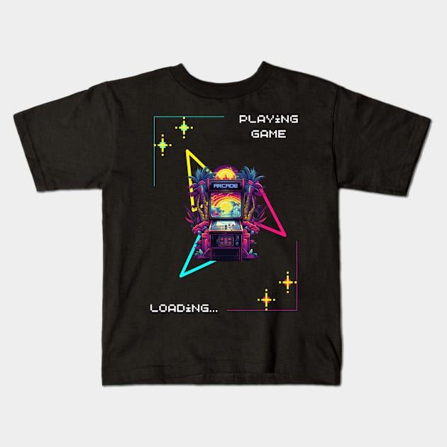 arcade Kids T-Shirt by MetamorphoseHob